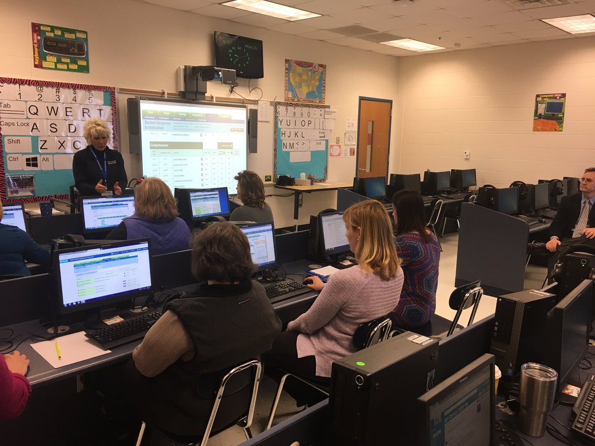 jcsprogram_eval's tweet photo. @CurriculumAssoc, thanks for joining us at Princeton Elem &amp; sharing Jan &amp; Steve with us to provide #iReadyNC support.  @PES_Bulldogs https://t.co/hgMoBn2UzV
