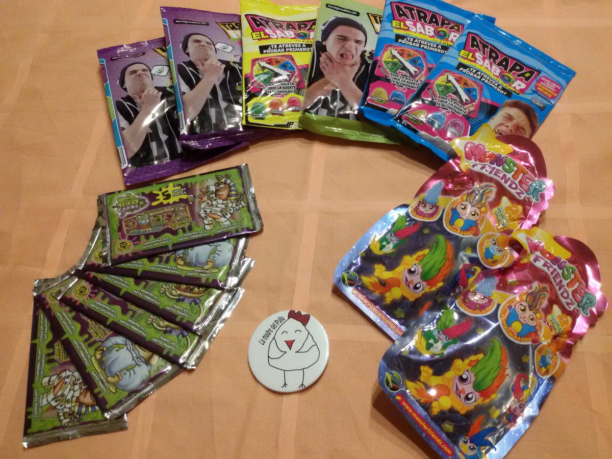 madredelpollo's tweet image. Y esto es lo que nuestros amigos de @MagicoEditions nos han enviado para que probemos. En breve las impresiones del pollo #Sweetmums