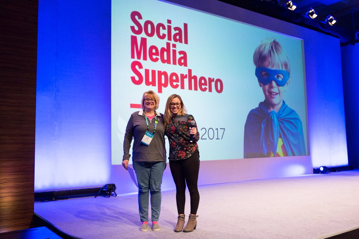 dvjoseph's tweet photo. Congratulations @Lynbeeyore our @Benefitfocus #oneplace2017 social media super hero! https://t.co/sneo0s0AyN