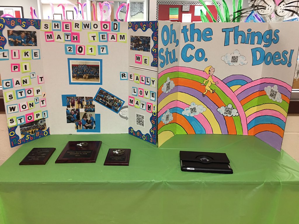 Koch_Brenda's tweet photo. Celebrating middle level education month with conferences, interactive displays, enrollment and SNACKS #MSmarksmen #middleschool @AMLE https://t.co/aFhWzfNI9x
