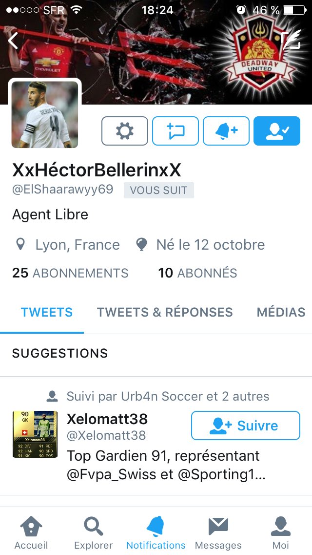 DevilDeadwayUtd's tweet photo. ⚠️attention à ce joueur pas serieux du tout ⚠️@Agent2Joueurs @FIFAClubMercato @Journal_ClubPro @CAFEDUCLUBPR0 @EA_FIFA_CLUB @Le_Zap_ClubPro https://t.co/QIwHQ7VNSC