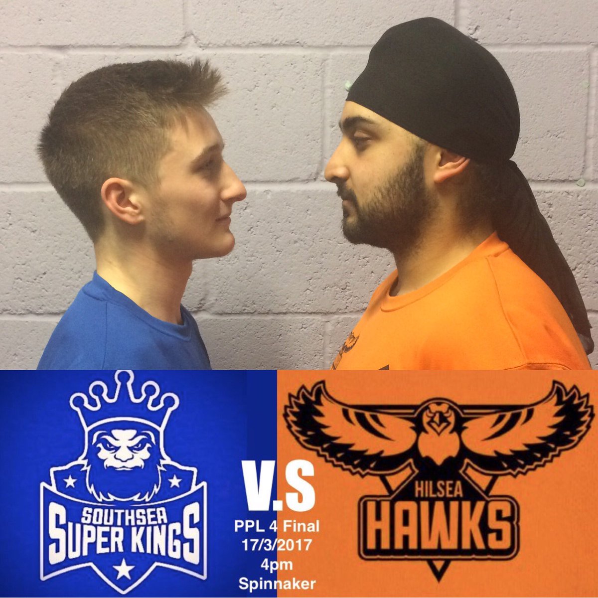 PPL_Tweets's tweet photo. Tomorrow
4pm
Spinnaker
@Superkings_15 vs @HilseaHawksPPL
#PPL4Final https://t.co/mjz8xXBY1y