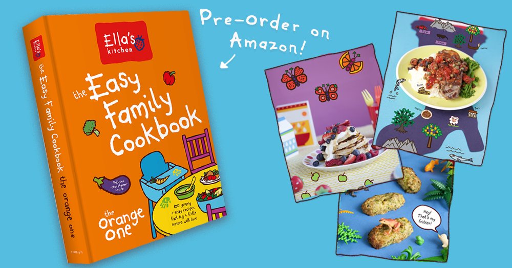 Our NEW Easy Family Cookbook is packed full of scrummy recipes for the whole family! Pre-order your copy now at bit.ly/EasyFamilyCook…