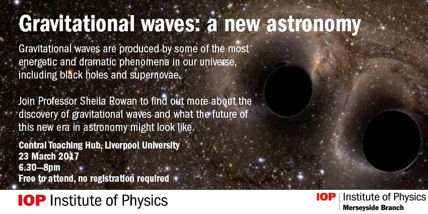 IOP North West (@iopnw) on Twitter photo Join Prof. Sheila Rowan and IOP to find out about Gravitational waves, 23 Mar 6.30pm <a href="/LivUni/">University of Liverpool</a>
iop.org/activity/branc… Join Prof. Sheila Rowan and IOP to find out about Gravitational waves, 23 Mar 6.30pm <a href="/LivUni/">University of Liverpool</a>
iop.org/activity/branc…