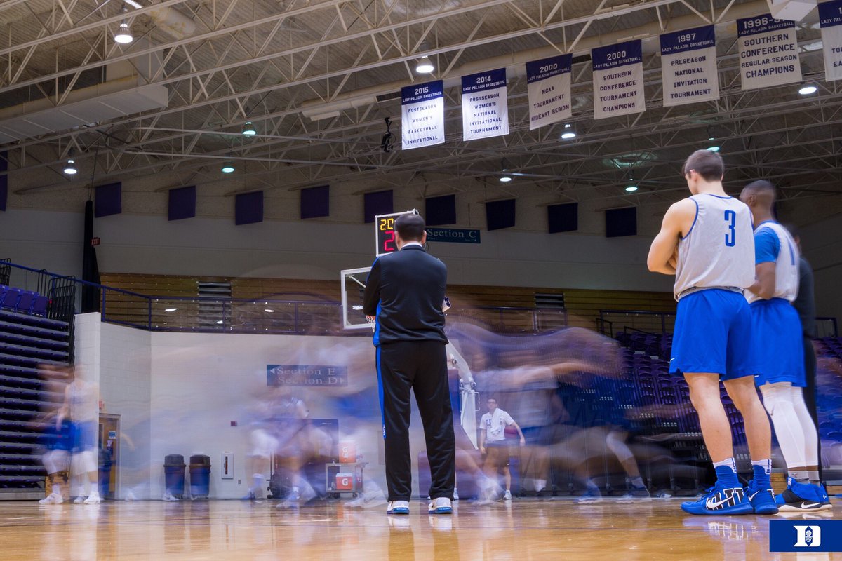 DukeMBB's tweet photo. Prepare today. Dance tomorrow. 

#MarchMadness #SI6HTS #HereComesDuke 🔵😈 https://t.co/TGsvC0xMFF