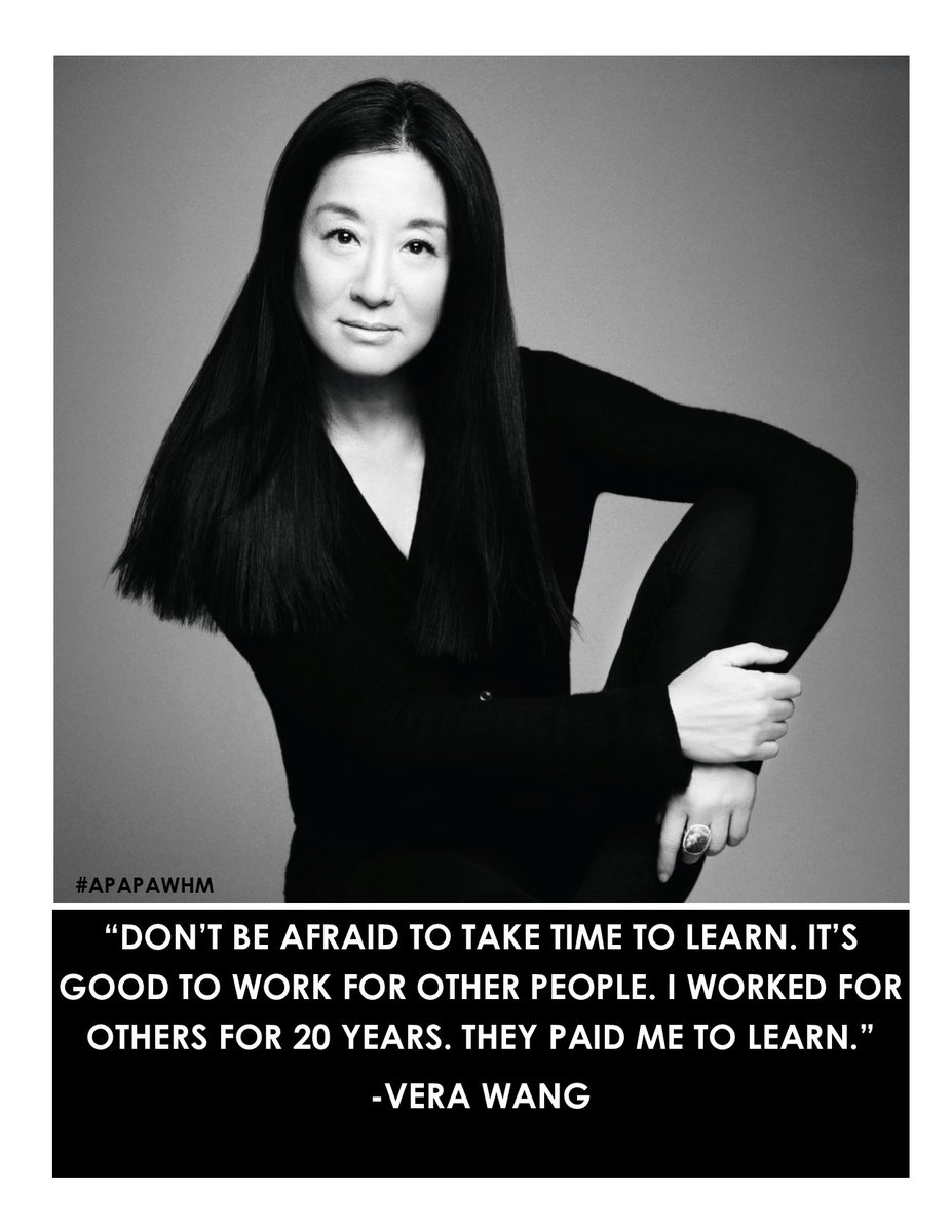 APAPANational's tweet photo. 1st #ChineseAm woman fashion designer 2 gain int'l fame Youngest editor @voguemagazine @VeraWangGang #WomensHistoryMonth #APIWomen #APAPAWHM https://t.co/rTWv1M7VDP