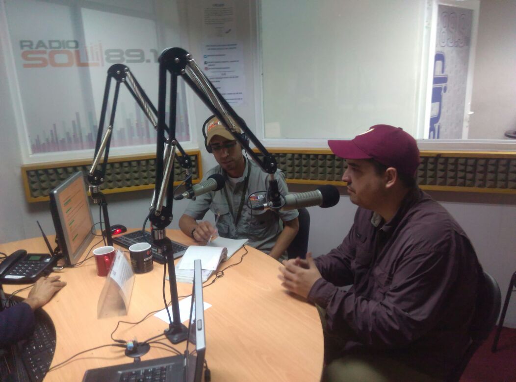 PERIKLEAF's tweet photo. Excelente programa de Radio #Sol89.1Fm seguimos trabajando #TuHuellaXUNT @partidoUNT #Monagas https://t.co/RE90K5wC6c