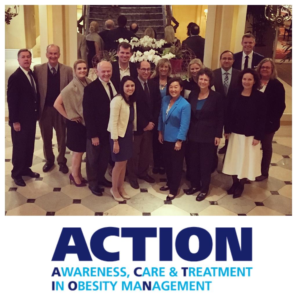 novonordiskus's tweet photo. Thanks #ACTIONStudy members incl @JNadglowskiOAC, @ConscienHealth, @DrAngieNP for great talks re: #obesitycare barriers this week in SF https://t.co/LgY0sK8vc2