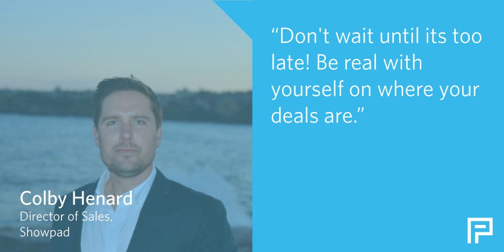 Colby Henard .<a href="/showpad/">Showpad</a>

How do you get your prospects to act before EOQ or EOM?