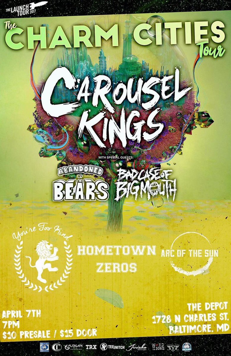 Youre_Too_Kind's tweet photo. don't forget we're playing a show with @crslkngs in april! https://t.co/NcNbQpgi0R