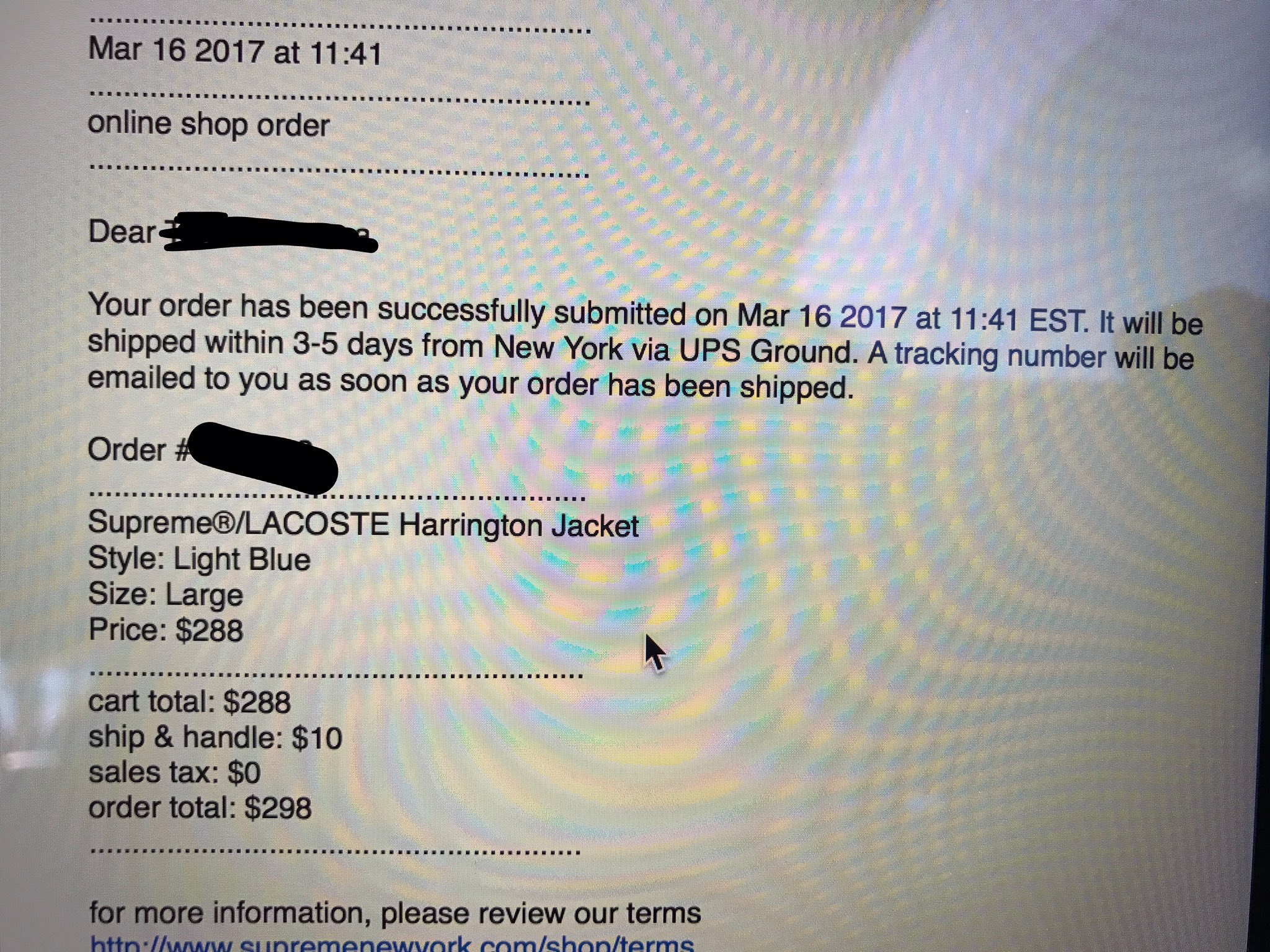 Lacoste order tracking hotsell