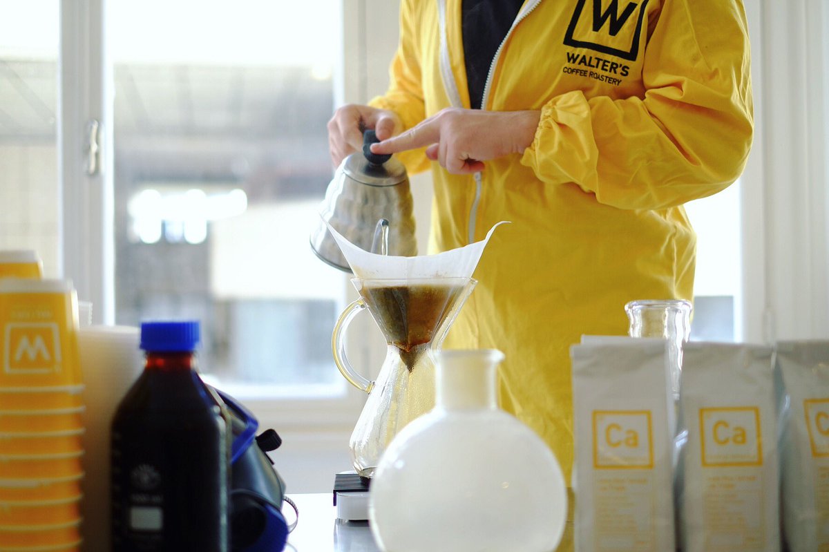 walters_coffee's tweet photo. Throwing back to @Lappartist press day serving #walterscoffee on the #chemex Contact us for your events say hello@walterscoffee.com ☕ https://t.co/Q8MjvBCt8A