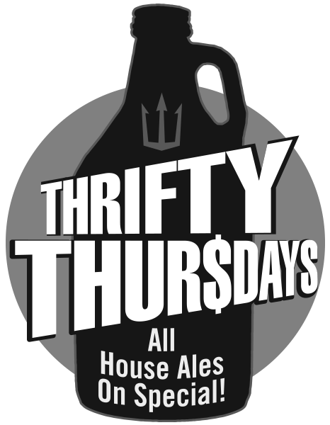 TritonBrewing's tweet photo. #ThriftyThursday- $2 off #UsuAles #growler #refills, 3-10pm! Also, scratch-made Italian chicken noodle soup with Parmesan cheese! #INBrewed https://t.co/ZMlL2vsJOM