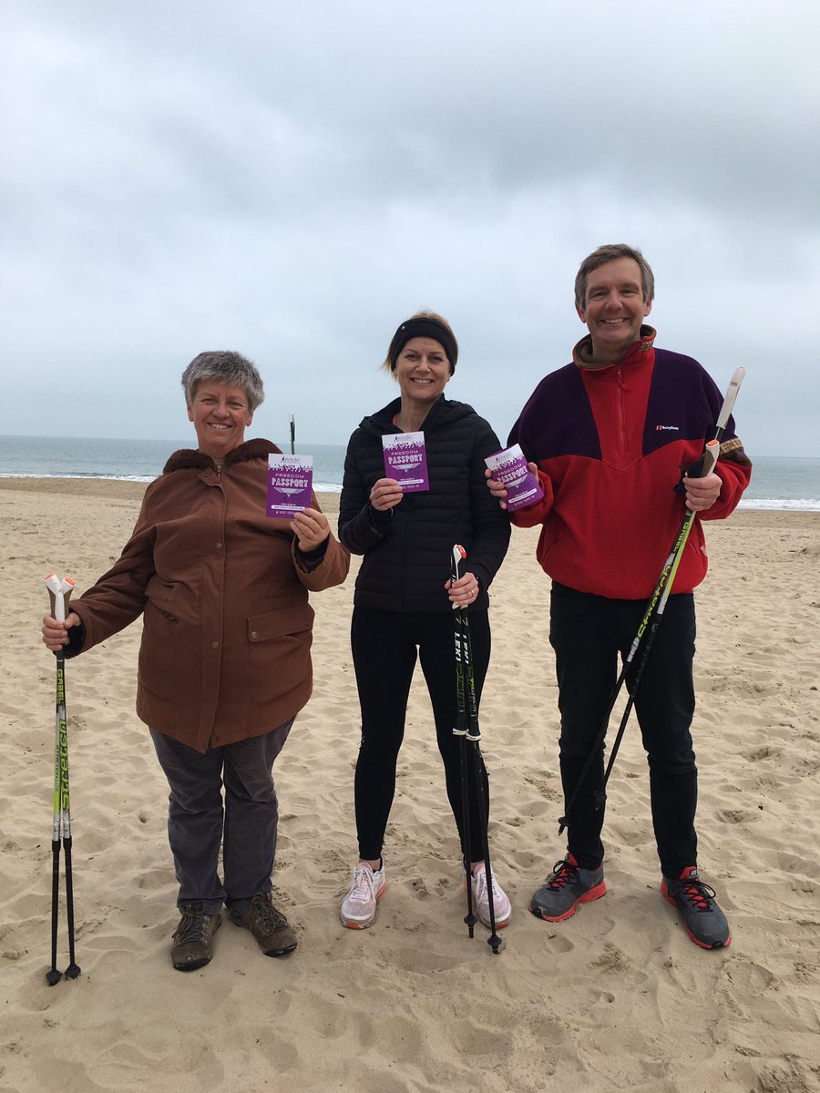 MPowervitality's tweet photo. Learn to walk completed for three more clients. #nordicwalking #beach #fitness #crosstraining https://t.co/TF1nEcGtyZ