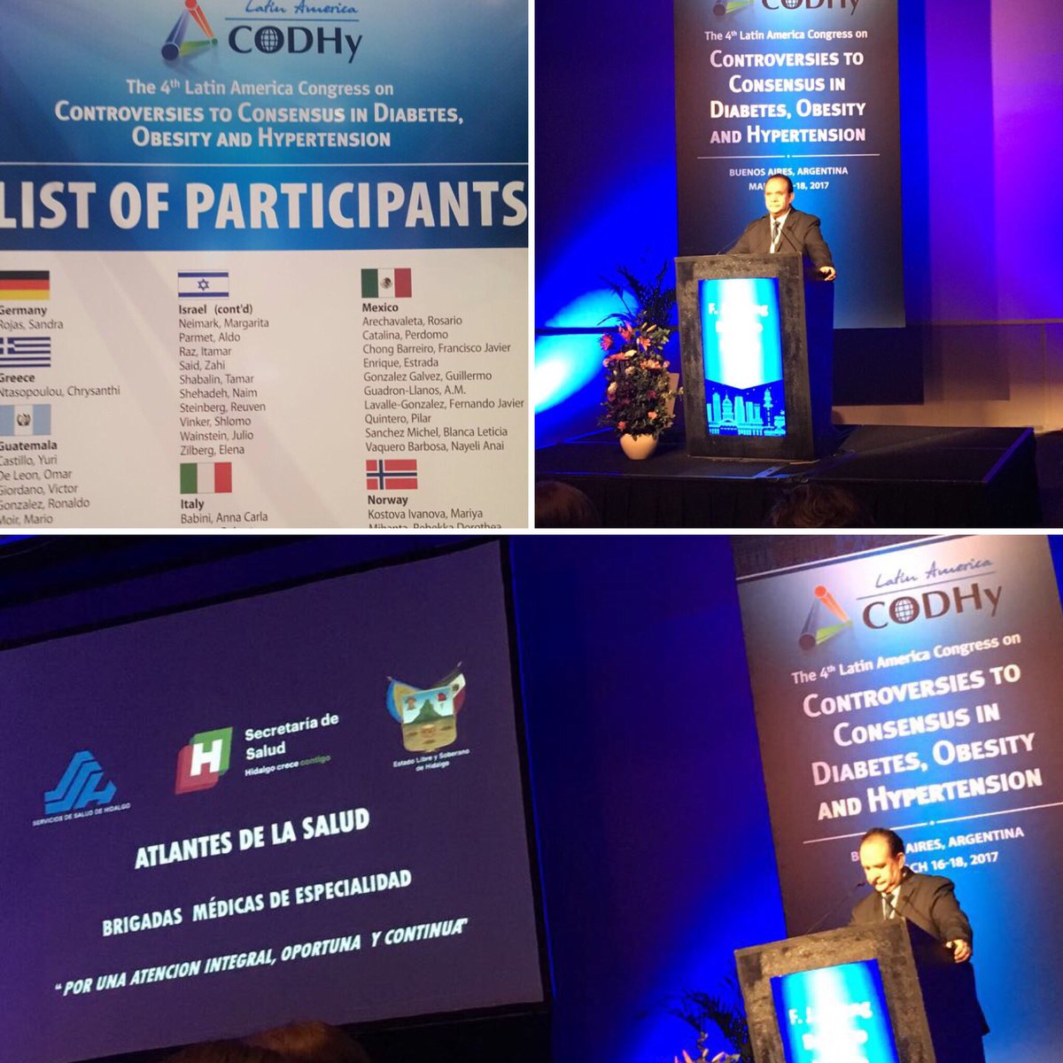 HospGralPachuca's tweet photo. Dr. @FranciscoChong3 presente en 4to. Congreso Latinoamericano de Controversias y consensos en Diabetes, Obesidad e Hipertensión. #CODHy https://t.co/iWcoxMmf6N