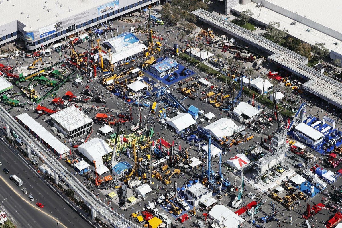 #CONEXPOCONAGG #foundationdrill #foundationdrilling Great show!