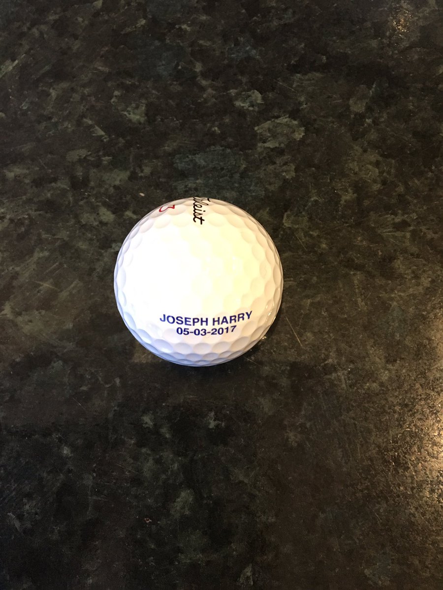 Danhackergolf's tweet photo. Another class gesture by @ben_fisher01 and Titleist receiving a few of these in the post today. Thank you #titleist #sonnumber2 https://t.co/evdc0heGNq