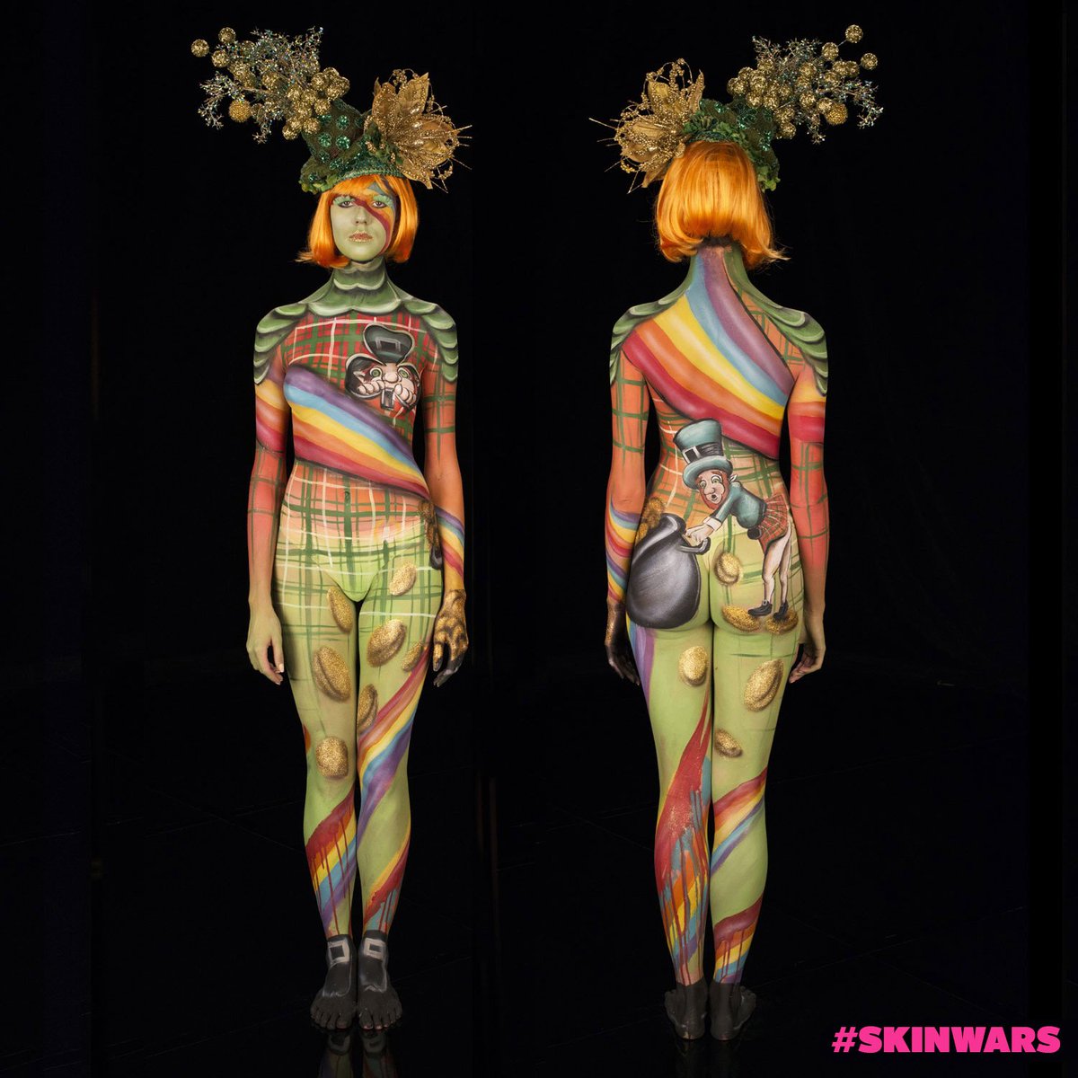 Can you spot the mischievous leprechaun? Happy #StPatricksDay! Art by <a href="/brittpelloquin/">Brittney Pelloquin</a> #SkinWars