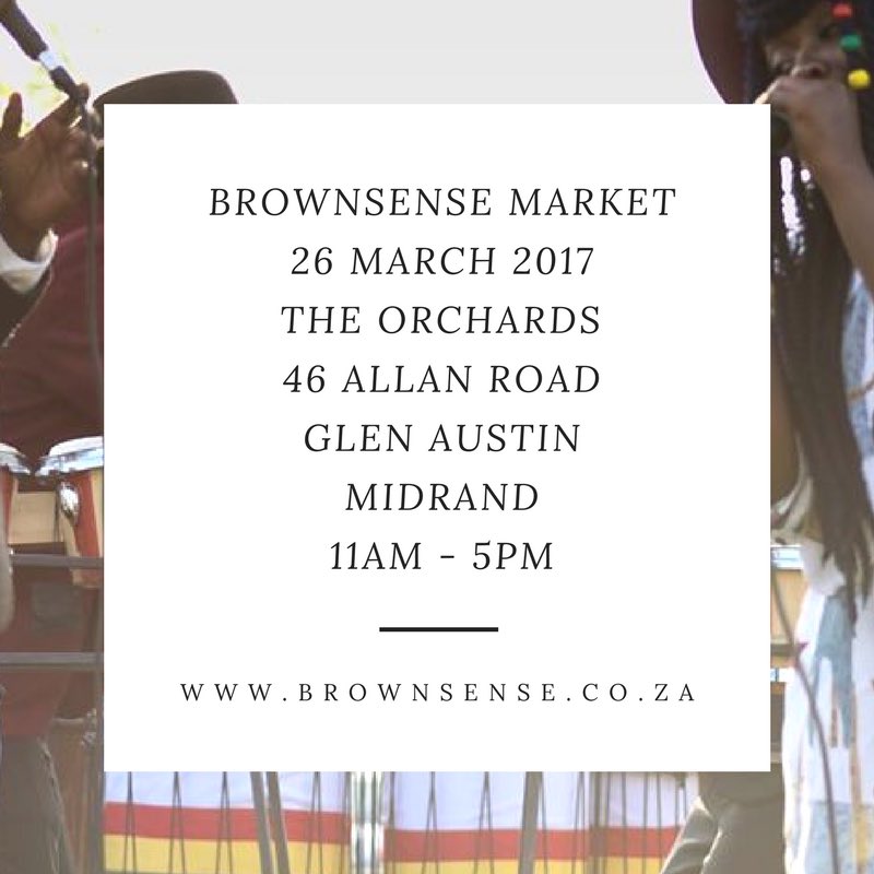 Let's break bread again at the #BrownSenseMarket on 26 March @ The Orchards, 46 Allan Road, Glen Austin from 11am - 5pm.