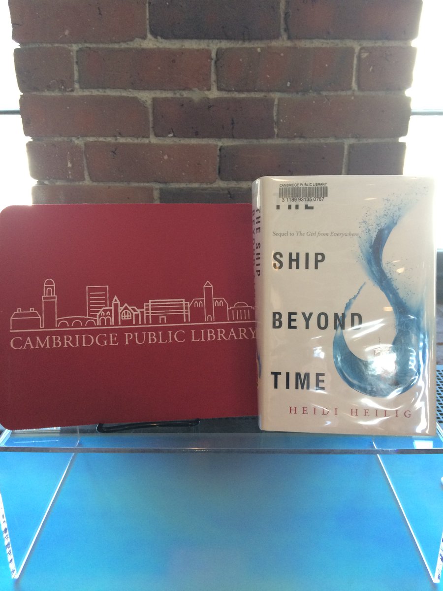paulayounglee's tweet image. Just spotted in the Teen Room at #CambridgePublicLibrary! Congrats @heidiheilig!