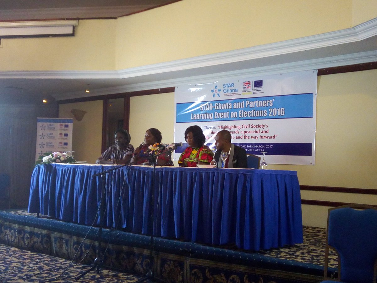 kawusada's tweet photo. @STARGhana grant partners crowned it all with a communique for electoral reforms #election2016learning. https://t.co/jaRJUBgXDz