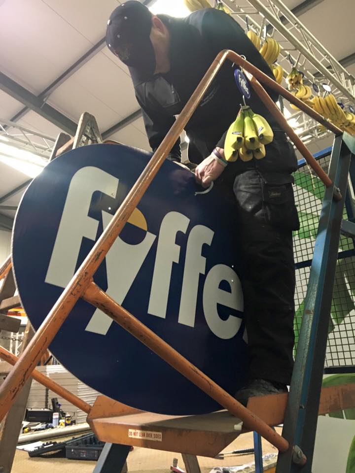 We've been busy in @EventHireandPro getting the @FreddyFyffesIre float ready for <a href="/stpatricksdaydd/">St. Patrick's Day</a>  #TEAMDundalk #louthchat #StPatricksDay