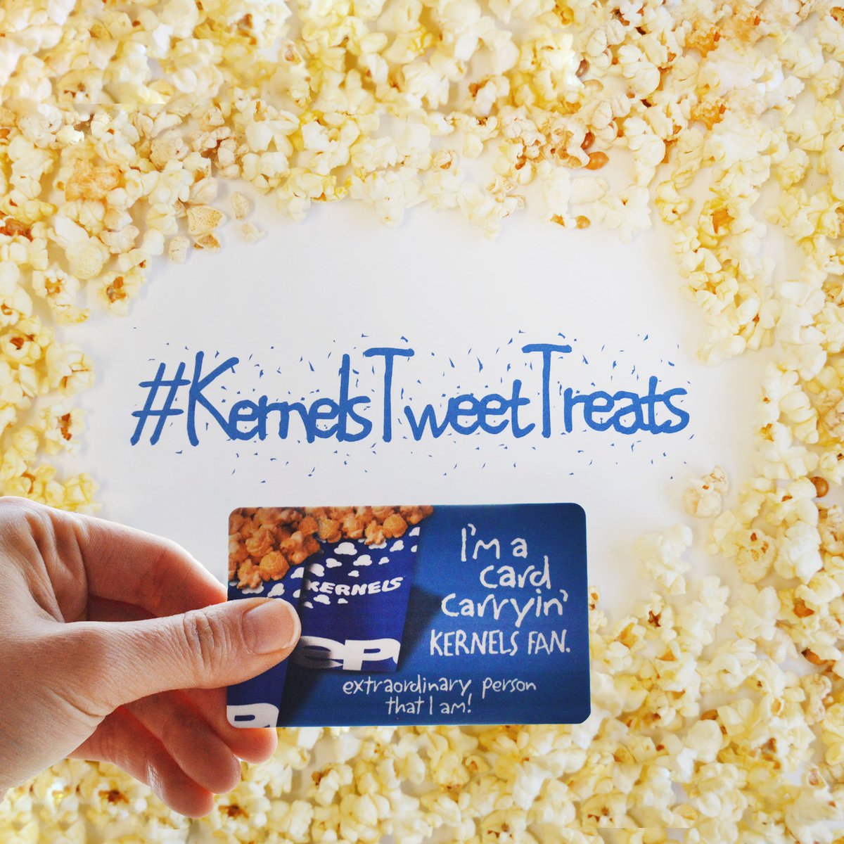 kernelspopcorn's tweet image. Did u know? We randomly reward fans with a $20 #VirtualGiftCard just for tweeting with us! #KernelsTweetTreats #CANonly #GenuineInteraciton