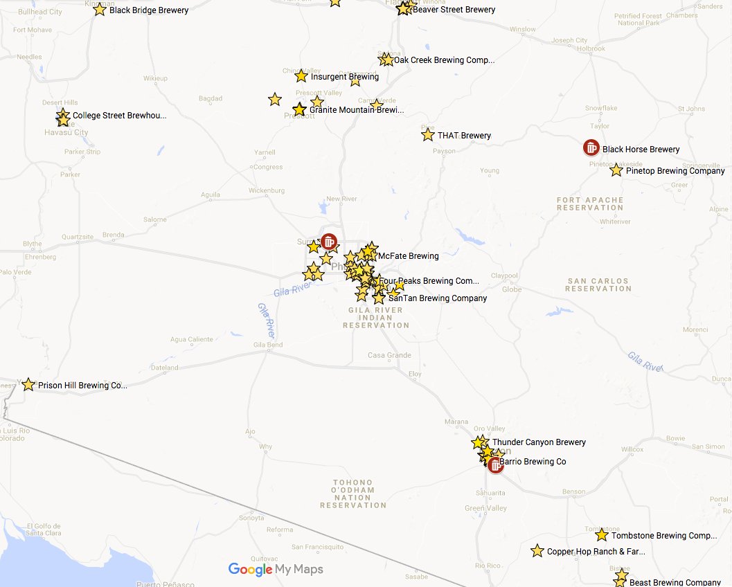 How many of the 83 Arizona craft breweries included in #azbeerquest have you visited? #chooseazbrews rscottjones.com/quests/azbeerq…