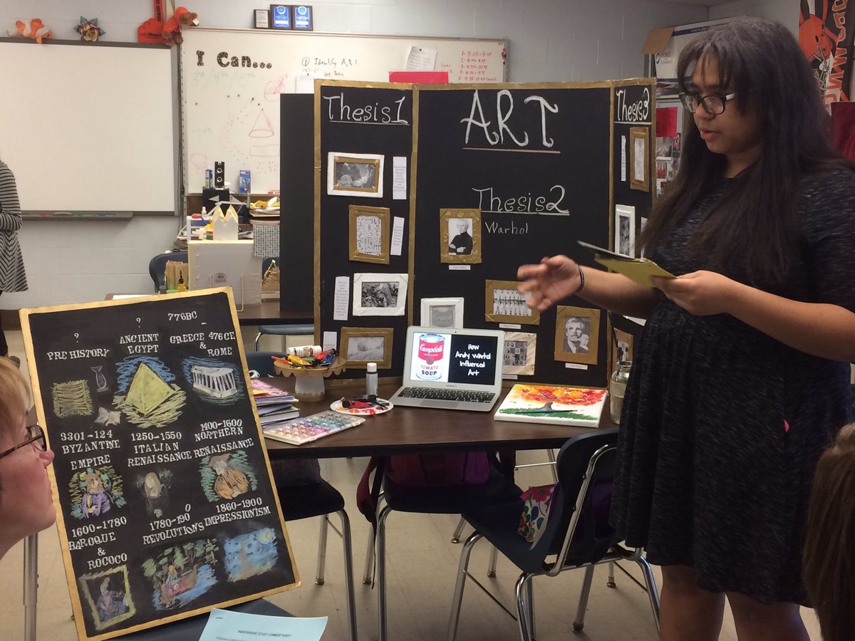 BriarMiddle's tweet photo. Briar students ROCKED the Independent Study Fair tonight!  Great job everyone!!! https://t.co/6af6PbZii3