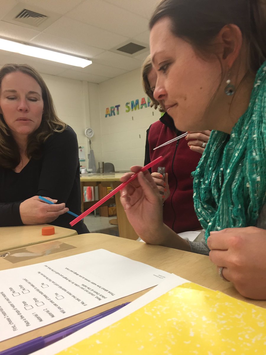 khill_lcps's tweet photo. STEM PD @emerickelem1967 Teamwork makes the dreamwork! @MrsJ_Raymond @rayers072159 @HaddockDawn #stem #competition #neverstoplearning https://t.co/8qtddNG313