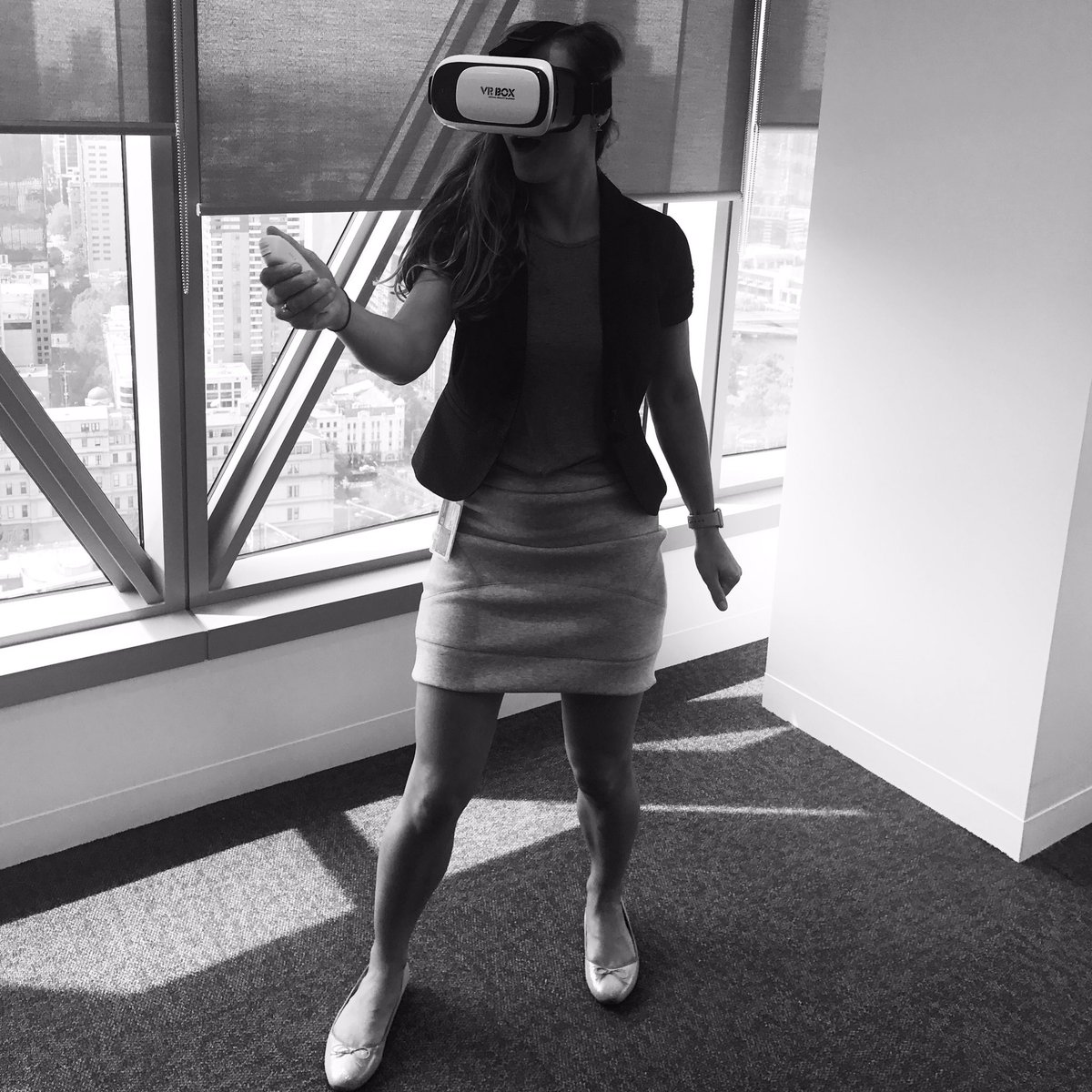 amberpatto's tweet photo. Gearing up for the first @kpmgaustralia #futurefirmhackathon #businessinnovation #hackathon #vrbox #innovation https://t.co/iWu18N0n2p