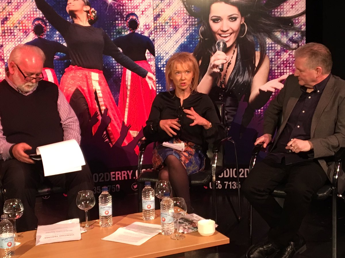 freyamcc's tweet image. Felicity McCall tells @Studio2Derry mobile library was a lifeline growing up in South Armagh @derrywriters @LibrariesNI @trishaw