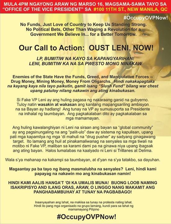 p1noy3538's tweet photo. #LeniPowerGrabber #LeniResign #NoToRobredo https://t.co/rMIUlEClyB