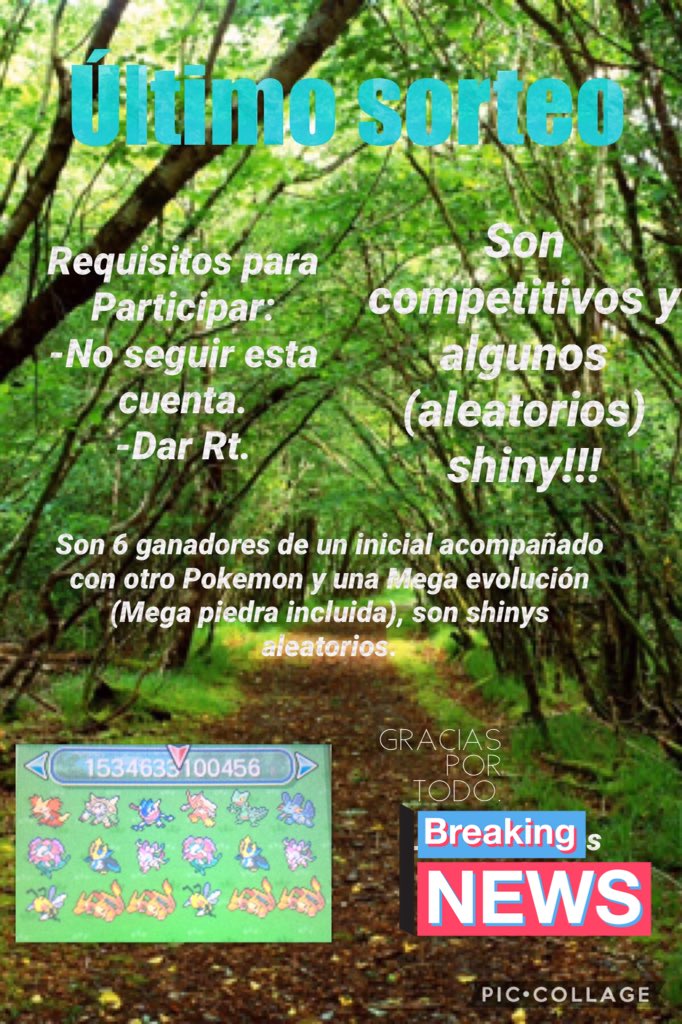 EeveeGa's tweet photo. Último sorteo.

Por favor dejen de seguir esta cuenta.

Se acaba el 26/03 y se anuncian los 6 ganadores el 27/03/17.
#Blessurintercambios https://t.co/S6nzuOHdd9