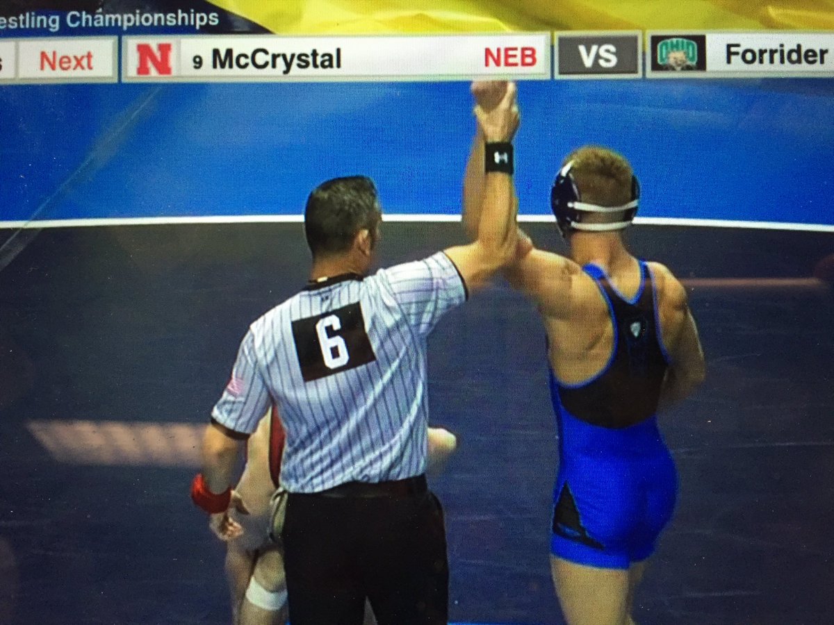 Jon Fuller (@ubjonfuller) on Twitter photo LANTRY WINS AGAIN! Bryan Lantry upset #6 Dom Forys of Pitt 5-3 to advance to Friday! <a href="/UB_Wrestling/">UB BULLS Wrestling</a> LANTRY WINS AGAIN! Bryan Lantry upset #6 Dom Forys of Pitt 5-3 to advance to Friday! <a href="/UB_Wrestling/">UB BULLS Wrestling</a>
