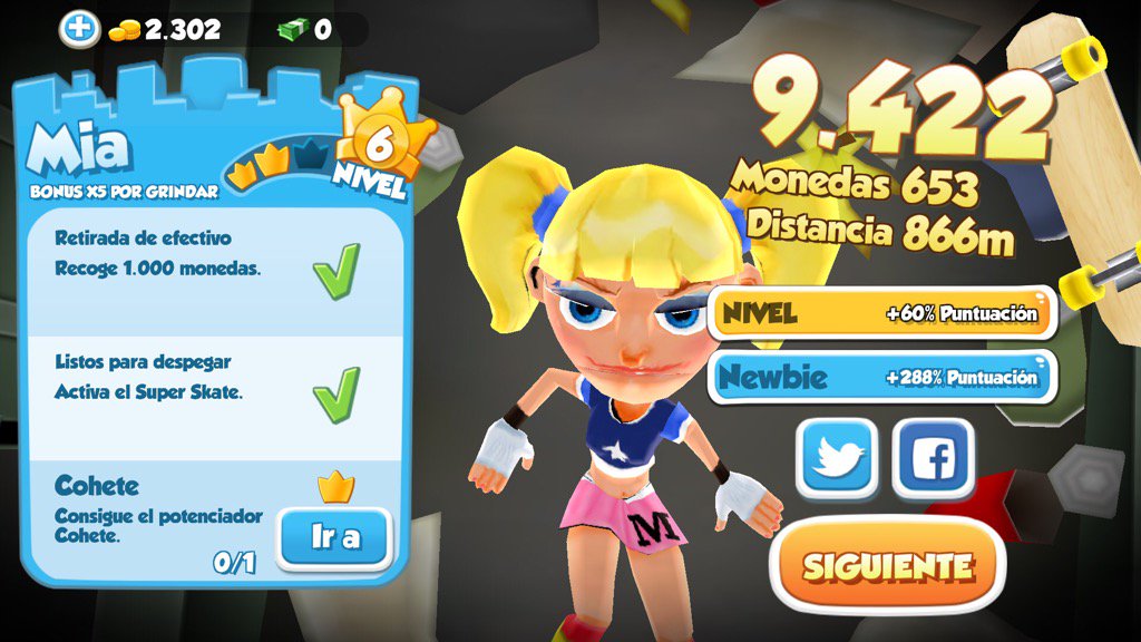 DICIVAL's tweet photo. ¡Acabo de conseguir una puntuación de 9422 con Mia usando la tabla Woody! #SkylineSkaters https://t.co/dqpEVMzPkl https://t.co/ZKx7idVWUr