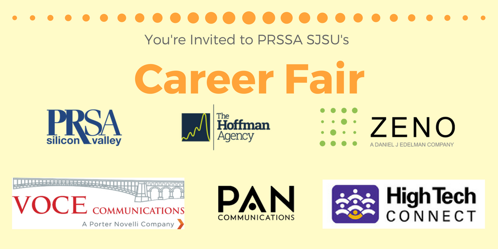 prssasjsu's tweet photo. Career fair TODAY! Meet in SU meeting room 1B at 6 for PRSSA members &amp; doors open to others at 6:30 until 7:30 📝 Come ready for the pros! https://t.co/ZAg9q8izmH