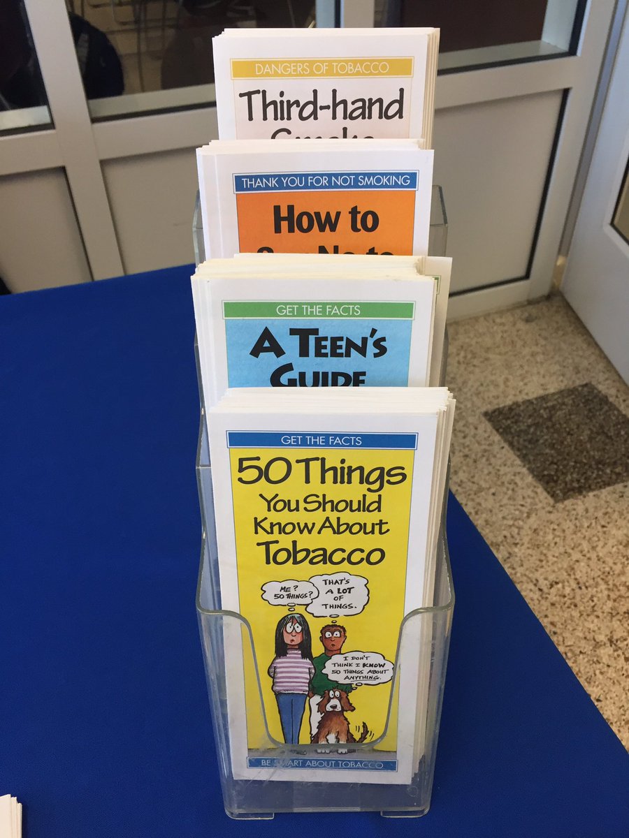 SwataraMSinfo's tweet photo. @DCDrugsAlcohol was at SMS today for Kick Butts Day- anti tobacco campaign. Dauphin county drug and alcohol. https://t.co/m2HrZSlfUN