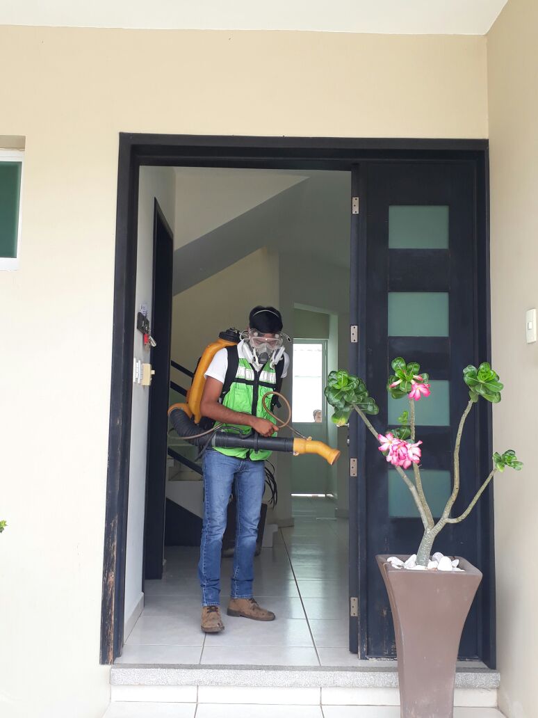 SSaludChiapas's tweet photo. #PorNosotrosyPorLosQueVienen @SSaludChiapas #RociadoIntradomiciliario para prevenir #ETVs en #Huixtla #Chiapas. https://t.co/m4BjUXPJQr
