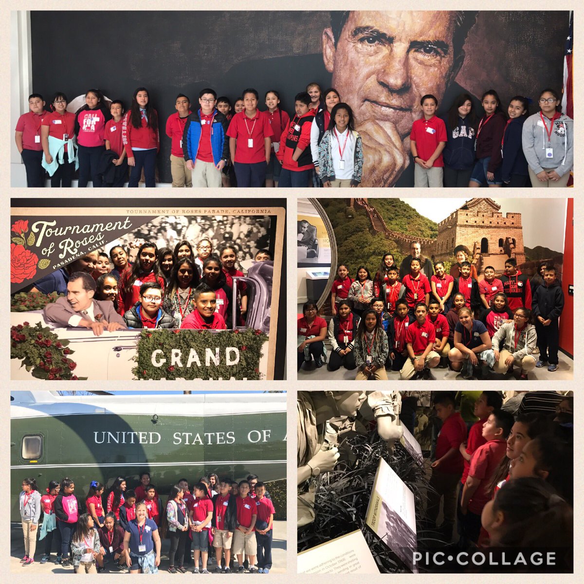 mrschavezteach's tweet photo. Field trip to the Richard Nixon Library @handyelementary @OrangeUnifiedCA @OUSDTeach https://t.co/a4poQ6ETlp