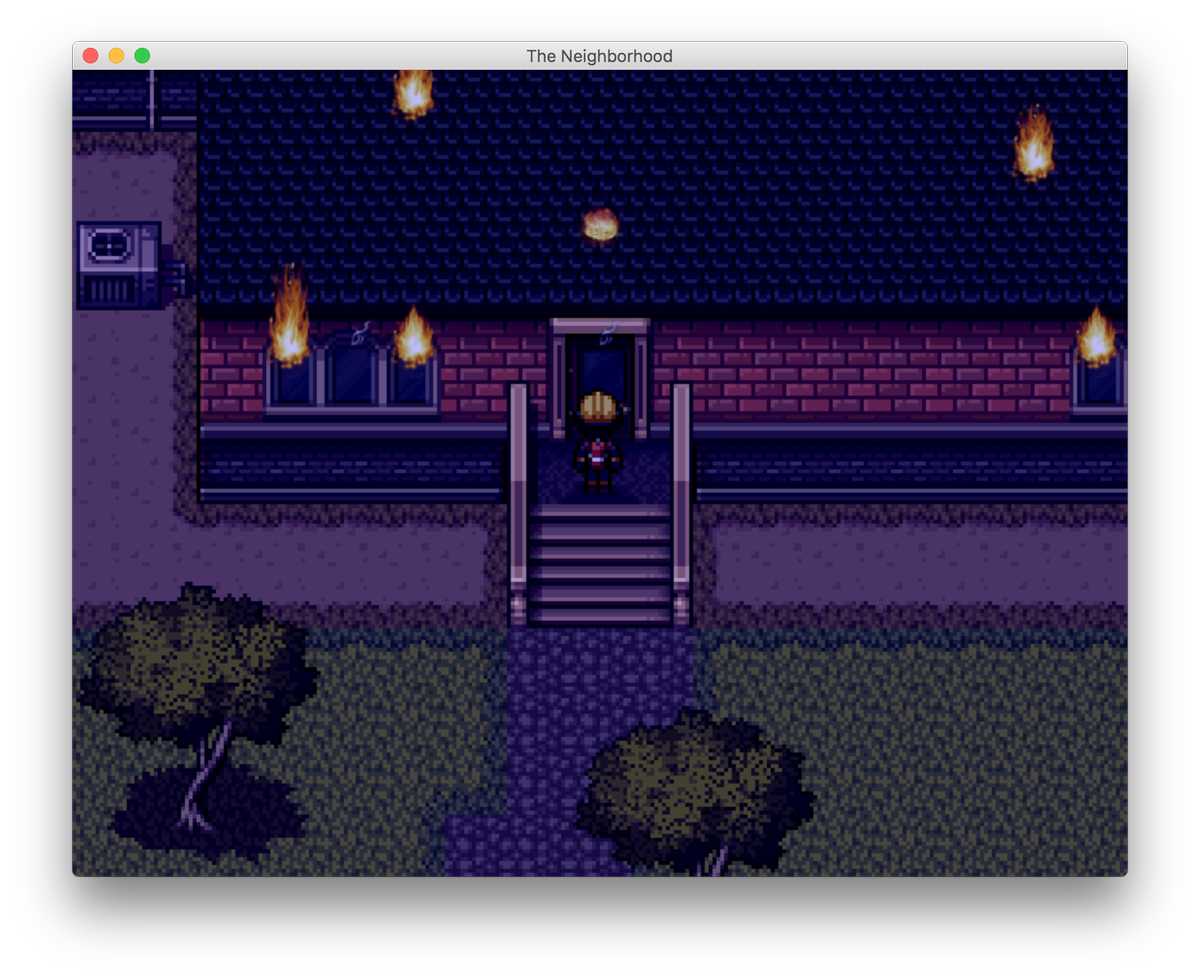 StudioTectorum's tweet photo. Something isn't quite right in The Neighborhood, a Quarter-Hour Quest: https://t.co/5a3vrmAEya https://t.co/VBMxEUZ8rw