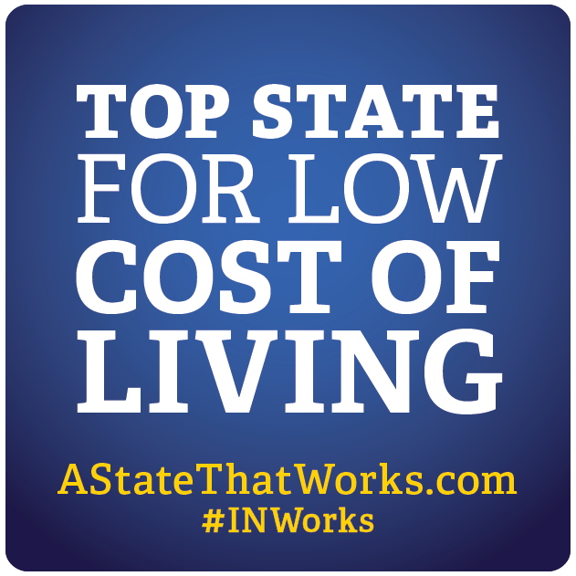 Indiana_EDC's tweet photo. A #tech worker earning $100K/year in #Indy would have to have their salary increase to $301K to have same standard of living in San Fran. https://t.co/9tbhEHLrr2