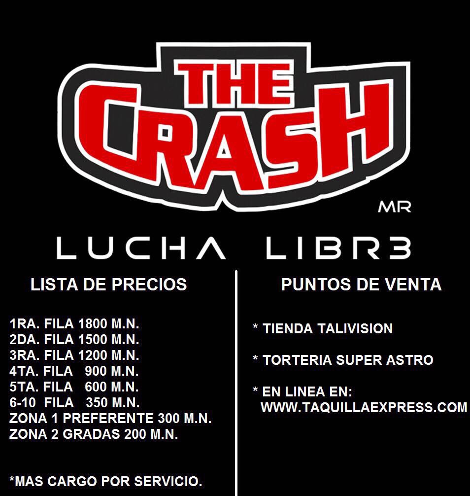 TheCrashLuchas's tweet image. #TheCrashCDMX la sede oficial de la alianza 
🔥NOAH/THE CRASH/ IMPACT 🔥