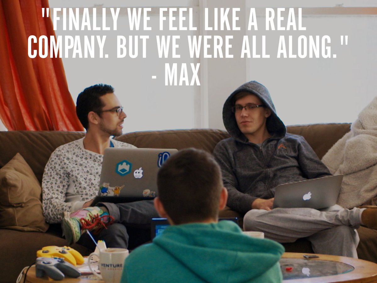 Gen_Startup's tweet image. I realized it was sort of a Wizard of Oz situation, we were a real startup the whole time, and we just didn’t know. - Max #GenerationStartup