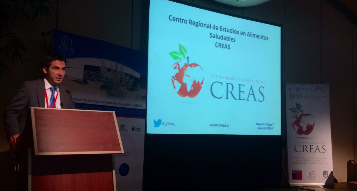 Culmina el VII Seminario Internacional de CREAS, con palabras de clausura de Alejandro Osses, Gerente general #AlimentosSaludables