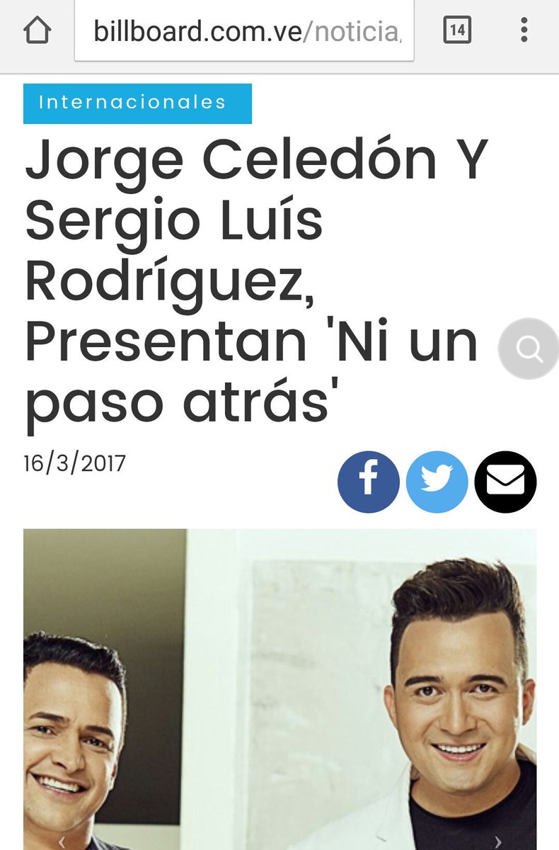 douglasjmp's tweet image. Seguimos trabajando en equipo @eduardomakem2 @billboardvzla @jorgitoceledon @sergioluisr09 #NiUnPasoAtrás billboard.com.ve/noticia/jorge-…