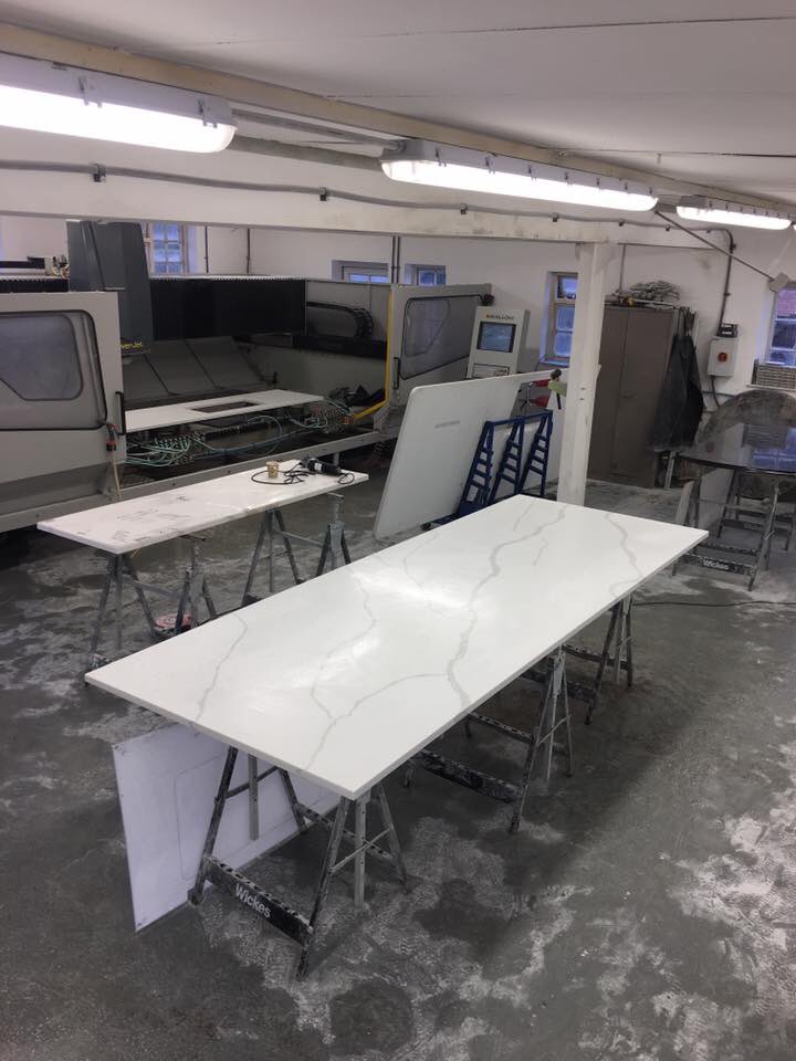 Love the look of the Quartz <a href="/wyreforesthour/">#wyreforesthour</a>. It's Statuario Venato in very high demand. Give us a tweet if you love it too #wyreforesthour