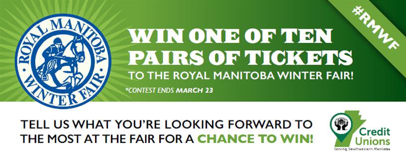 MBCreditUnions's tweet photo. Enter to win a pair of tickets to the #RMWF in #bdnmb this year! We're looking forward to seeing you there! @ProvincialEx https://t.co/oxbEt7ckat