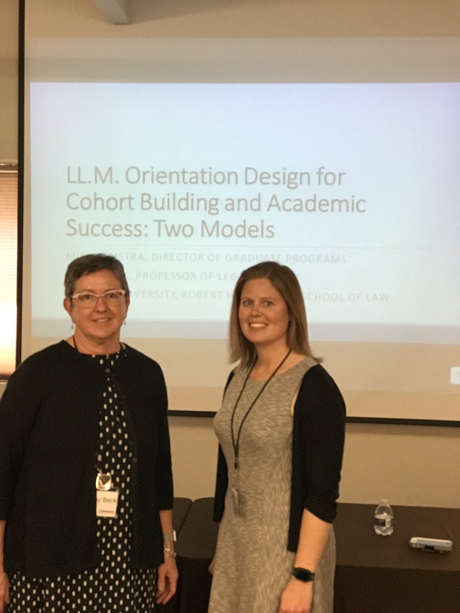 LLMLegalWriting's tweet photo. Wonderful presentation from @IUMcKinney Law professors Hamstra and Beck! @FLDMglobal #GLS12FLDM https://t.co/Gn6Bk4xNW2