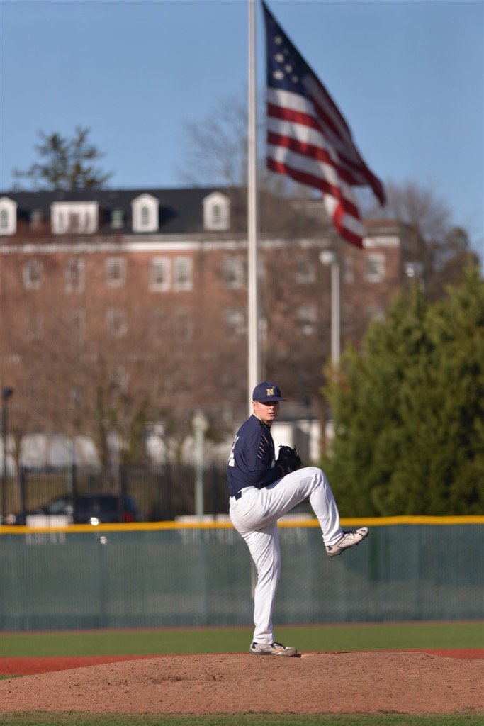 RichmondBraves's tweet photo. Former R-Brave Austin Rader gets his first collegiate start today as a freshman at the Naval Academy. #Ivy &amp; Iron https://t.co/Vf7LCR7H3a